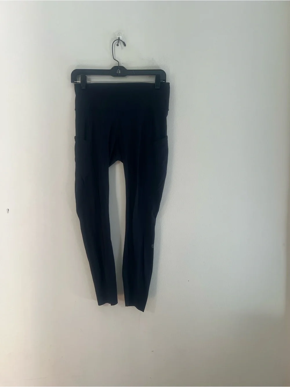 lululemon athletica Black High-Rise Athletic Shorts with Side Pocket
